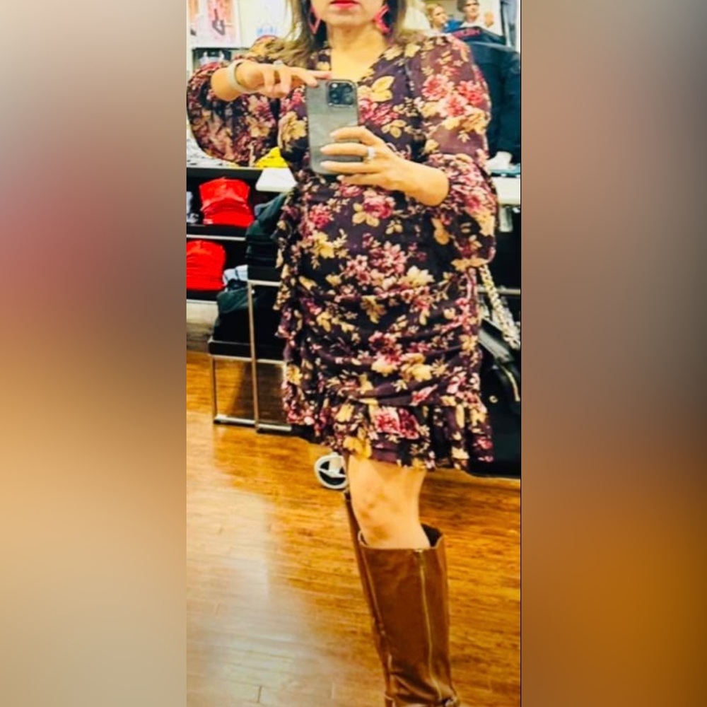 Express Floral Dress